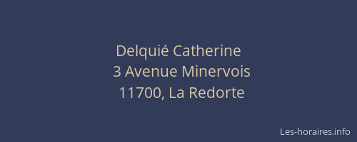 Delquié Catherine