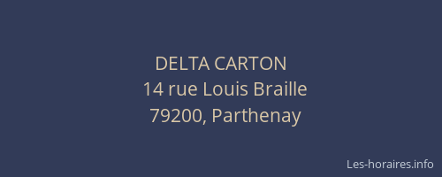 DELTA CARTON