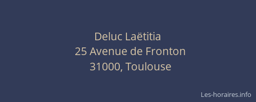 Deluc Laëtitia