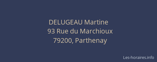 DELUGEAU Martine