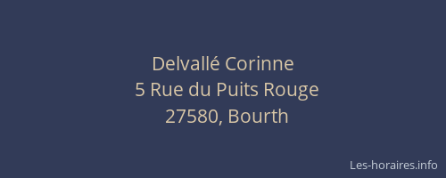 Delvall&eacute; Corinne