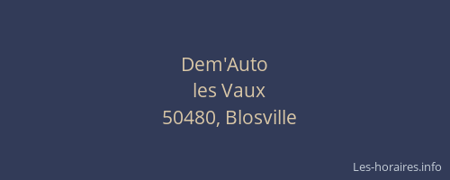 Dem'Auto