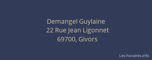 Demangel Guylaine