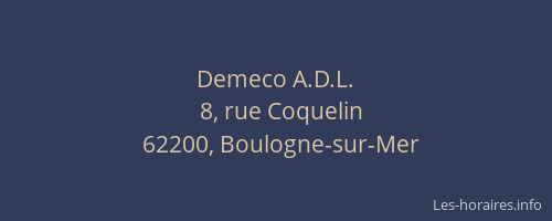 Demeco A.D.L.