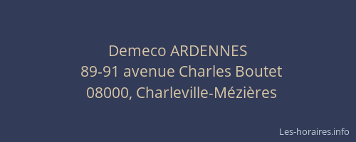 Demeco ARDENNES