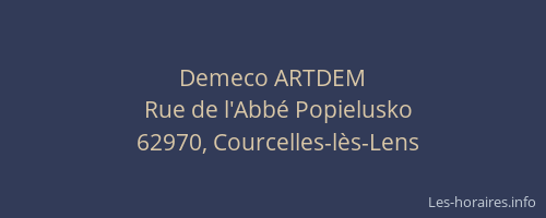Demeco ARTDEM