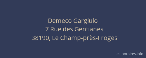 Demeco Gargiulo
