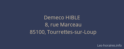 Demeco HIBLE