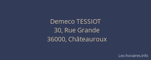 Demeco TESSIOT