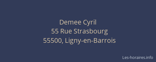 Demee Cyril