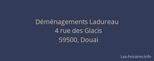 Déménagements Ladureau