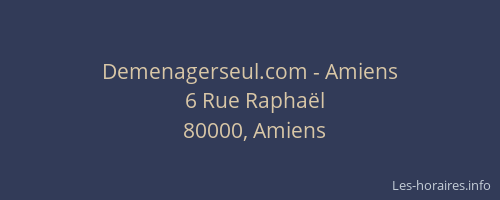 Demenagerseul.com - Amiens