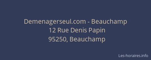 Demenagerseul.com - Beauchamp