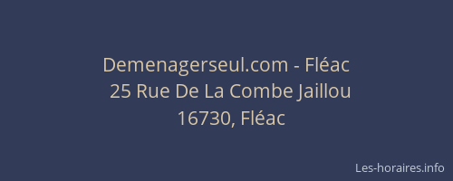 Demenagerseul.com - Fléac