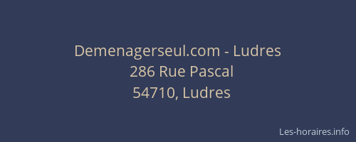 Demenagerseul.com - Ludres