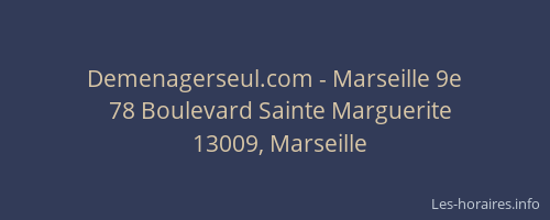 Demenagerseul.com - Marseille 9e