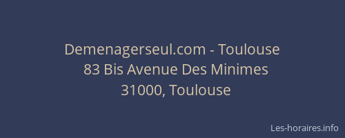 Demenagerseul.com - Toulouse