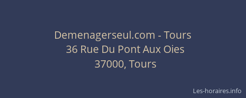Demenagerseul.com - Tours