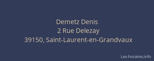 Demetz Denis