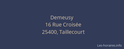 Demeusy