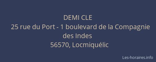 DEMI CLE