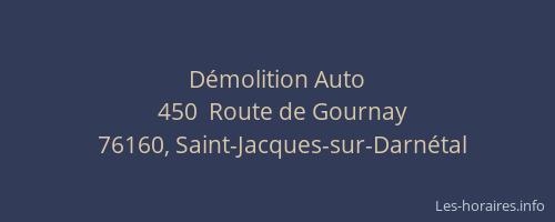 Démolition Auto
