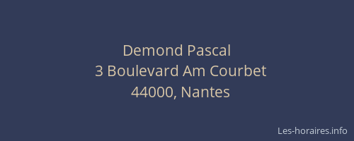 Demond Pascal