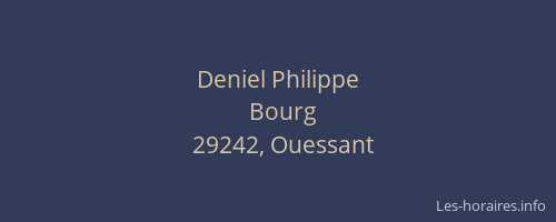 Deniel Philippe