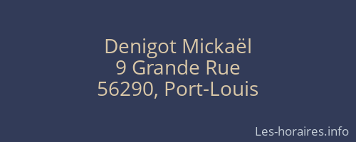Denigot Mickaël