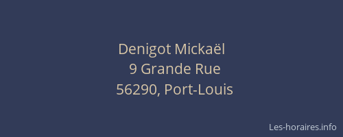 Denigot Micka&euml;l