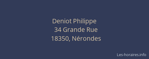 Deniot Philippe