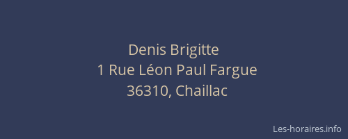 Denis Brigitte