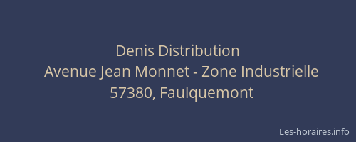Denis Distribution