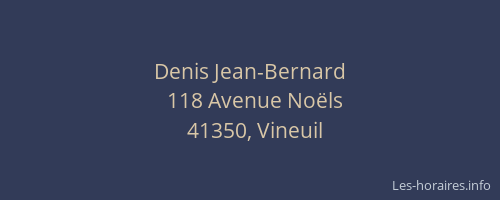 Denis Jean-Bernard