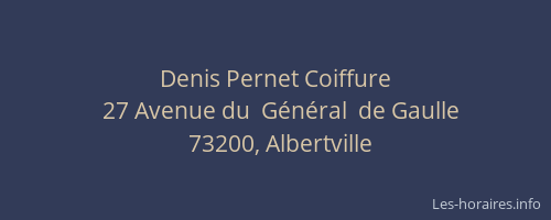 Denis Pernet Coiffure
