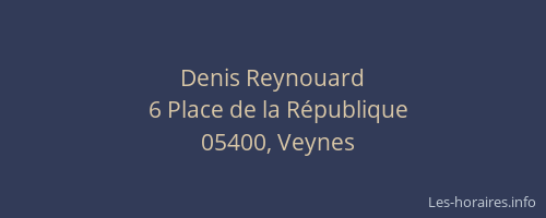 Denis Reynouard