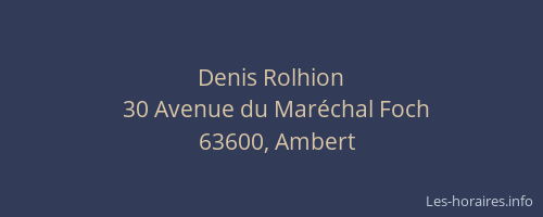 Denis Rolhion