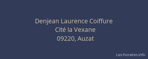 Denjean Laurence Coiffure