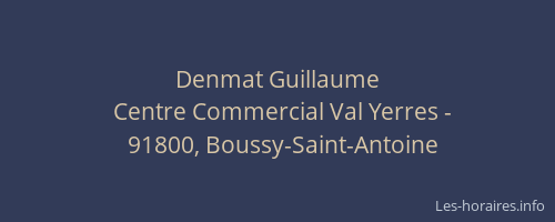 Denmat Guillaume