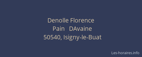 Denolle Florence
