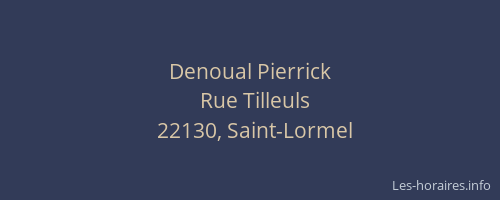 Denoual Pierrick