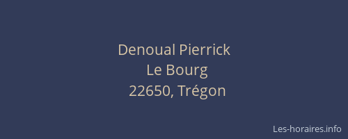 Denoual Pierrick