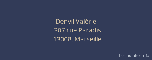 Denvil Valérie