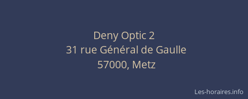 Deny Optic 2