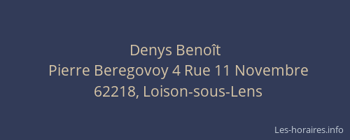Denys Benoît