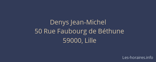Denys Jean-Michel