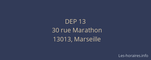DEP 13