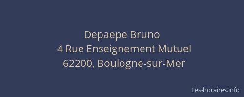 Depaepe Bruno