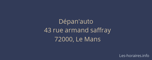 Dépan'auto