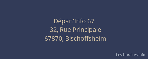 Dépan'Info 67